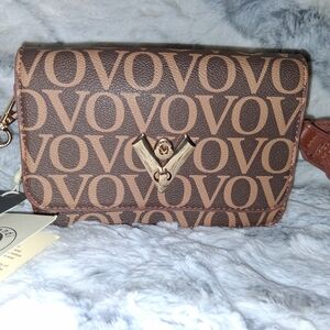 Valentino Orlandi Brown Crossbody Bag And Wallet